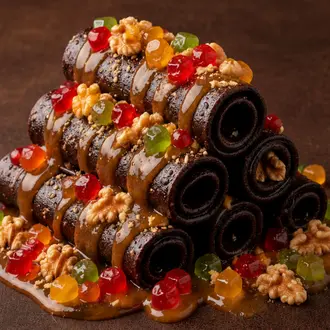 Walnut Chili Mili Rolls